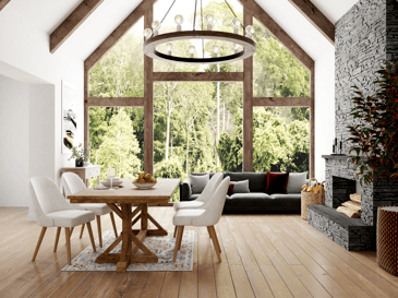 Scene of Countryside Dining Room M-2 (2K - 2048 x 1536 px - ratio 4-3 - order OUCWRANHT)