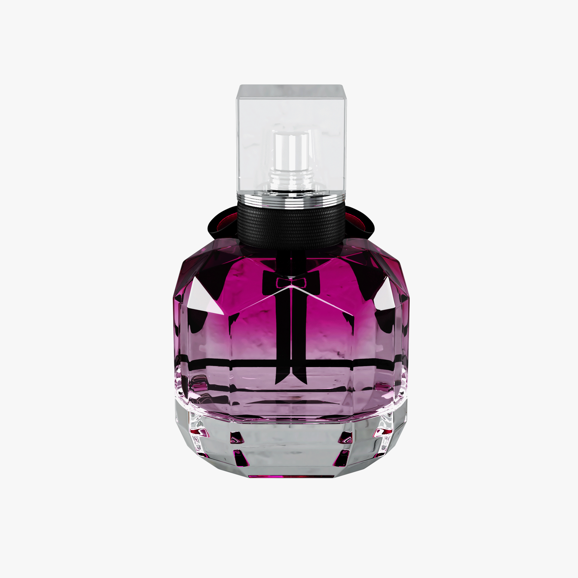 perfume bottle spinning